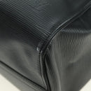 LOUIS VUITTON Epi Keepall 45 Boston Tas Zwart M42972 LV Auth 179740V-16