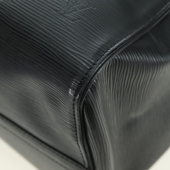 LOUIS VUITTON Epi Keepall 45 Boston Tas Zwart M42972 LV Auth 179740V
