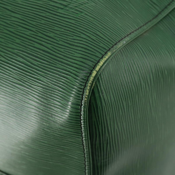LOUIS VUITTON Epi Keepall 60 Boston Bag Green M42944 LV Auth 179741A