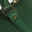 LOUIS VUITTON Epi Keepall 60 Boston Bag Green M42944 LV Auth 179741A-10