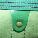 LOUIS VUITTON Epi Keepall 60 Boston Bag Green M42944 LV Auth 179741A-12