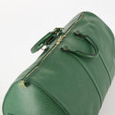 LOUIS VUITTON Epi Keepall 60 Boston Bag Green M42944 LV Auth 179741A-6