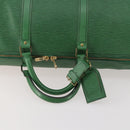 LOUIS VUITTON Epi Keepall 60 Boston Bag Green M42944 LV Auth 179741A-7
