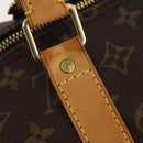 LOUIS VUITTON Monogram Keepall 55 Boston Bag M41424 LV Auth 179742-17