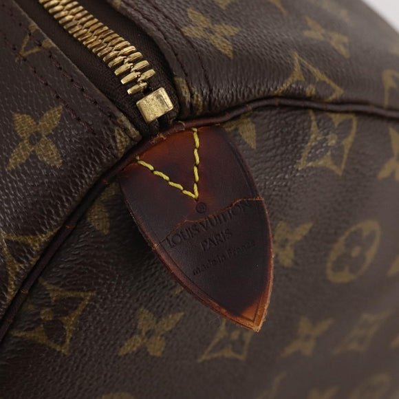LOUIS VUITTON Monogram Keepall 55 Boston Bag M41424 LV Auth 179742