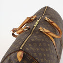 LOUIS VUITTON Monogram Keepall 55 Boston Bag M41424 LV Auth 179742-6