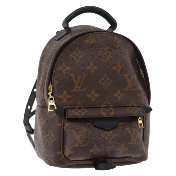 LOUIS VUITTON Monogram Palm Springs MINI Backpack M44873 LV Auth 179744A