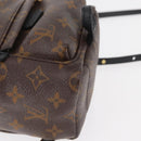 LOUIS VUITTON Monogram Palm Springs MINI Backpack M44873 LV Auth 179744A-16