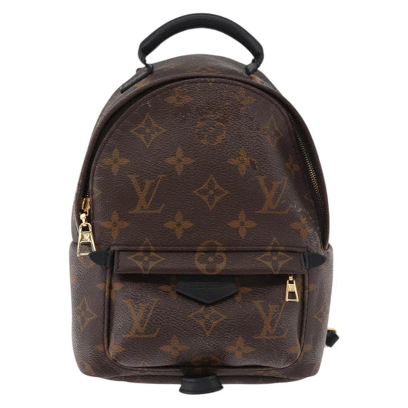LOUIS VUITTON Monogram Palm Springs MINI Backpack M44873 LV Auth 179744A