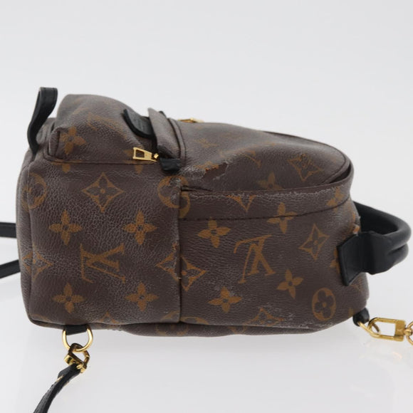LOUIS VUITTON Monogram Palm Springs MINI Backpack M44873 LV Auth 179744A