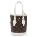 LOUIS VUITTON Monogram Nano Bucket Shoulder Bag M81489 LV Auth 179745-13