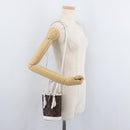 LOUIS VUITTON Monogram Nano Bucket Shoulder Bag M81489 LV Auth 179745-21