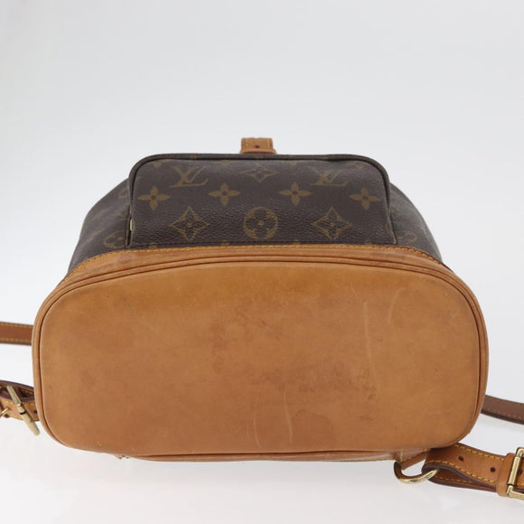 LOUIS VUITTON Monogram Montsouris MM Backpack M51136 LV Auth 179747