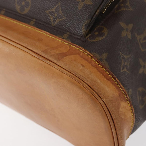 LOUIS VUITTON Monogram Montsouris MM Backpack M51136 LV Auth 179747