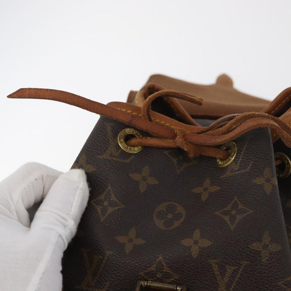 LOUIS VUITTON Monogram Montsouris MM Backpack M51136 LV Auth 179747