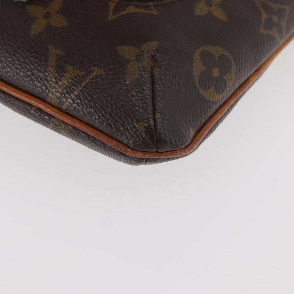 LOUIS VUITTON Monogram Partition Pouch M51901 LV Auth 179748