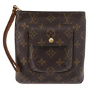 LOUIS VUITTON Monogram Partition Pouch M51901 LV Auth 179748-13