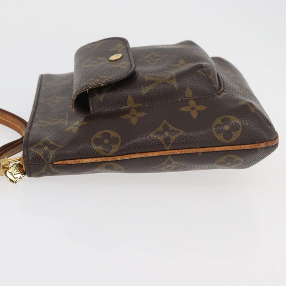 LOUIS VUITTON Monogram Partition Pouch M51901 LV Auth 179748