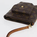 LOUIS VUITTON Monogram Partition Pouch M51901 LV Auth 179748-6