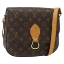 LOUIS VUITTON Monogram Saint Cloud GM Shoulder Bag M51242 LV Auth 179750A-1
