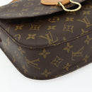 LOUIS VUITTON Monogram Saint Cloud GM Shoulder Bag M51242 LV Auth 179750A-11