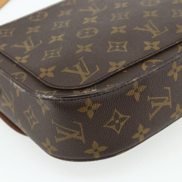 LOUIS VUITTON Monogram Saint Cloud GM Shoulder Bag M51242 LV Auth 179750A