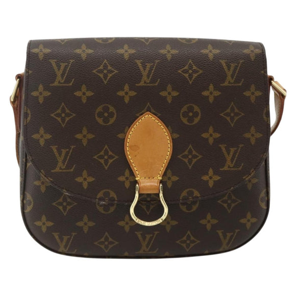 LOUIS VUITTON Monogram Saint Cloud GM Shoulder Bag M51242 LV Auth 179750A