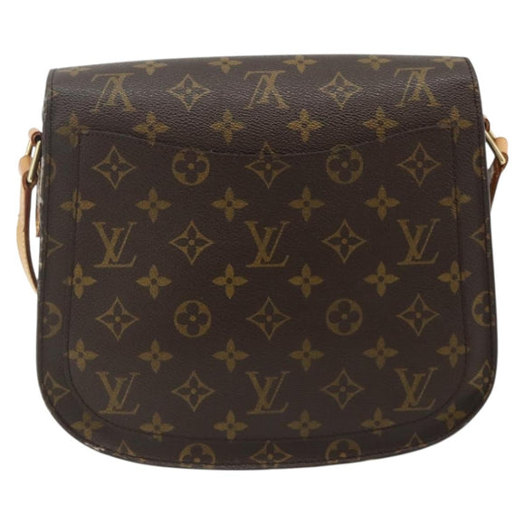 LOUIS VUITTON Monogram Saint Cloud GM Shoulder Bag M51242 LV Auth 179750A