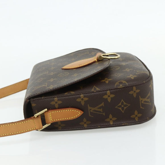 LOUIS VUITTON Monogram Saint Cloud GM Shoulder Bag M51242 LV Auth 179750A