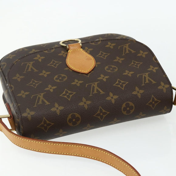 LOUIS VUITTON Monogram Saint Cloud GM Shoulder Bag M51242 LV Auth 179750A