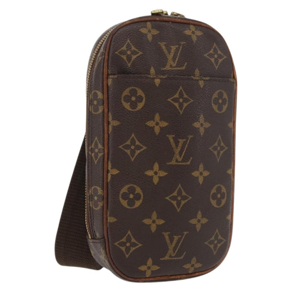LOUIS VUITTON Monogram Pochette Gange Shoulder Bag M51870 LV Auth 179751