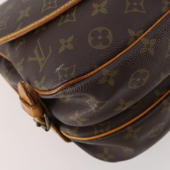 LOUIS VUITTON Monogram Saumur 30 Shoulder Bag M42256 LV Auth 179755