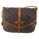 LOUIS VUITTON Monogram Saumur 30 Shoulder Bag M42256 LV Auth 179755-13