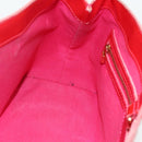 LOUIS VUITTON Monogram Vernis Wilshire PM Hand Bag Rose Pop M93643 Auth 179756-19