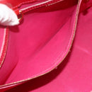 LOUIS VUITTON Monogram Vernis Wilshire PM Hand Bag Rose Pop M93643 Auth 179756-21