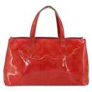 LOUIS VUITTON Monogram Vernis Wilshire PM Hand Bag Rose Pop M93643 Auth 179756-2