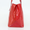 LOUIS VUITTON Monogram Vernis Wilshire PM Hand Bag Rose Pop M93643 Auth 179756-3