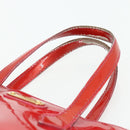 LOUIS VUITTON Monogram Vernis Wilshire PM Hand Bag Rose Pop M93643 Auth 179756-8