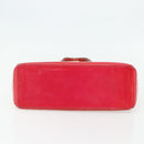 LOUIS VUITTON Monogram Vernis Wilshire PM Hand Bag Rose Pop M93643 Auth 179756-5