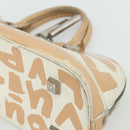 LOUIS VUITTON Graffiti Armahorizontal Hand Bag White Orange M92176 Auth 179758A-15