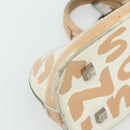 LOUIS VUITTON Graffiti Armahorizontal Hand Bag White Orange M92176 Auth 179758A-16