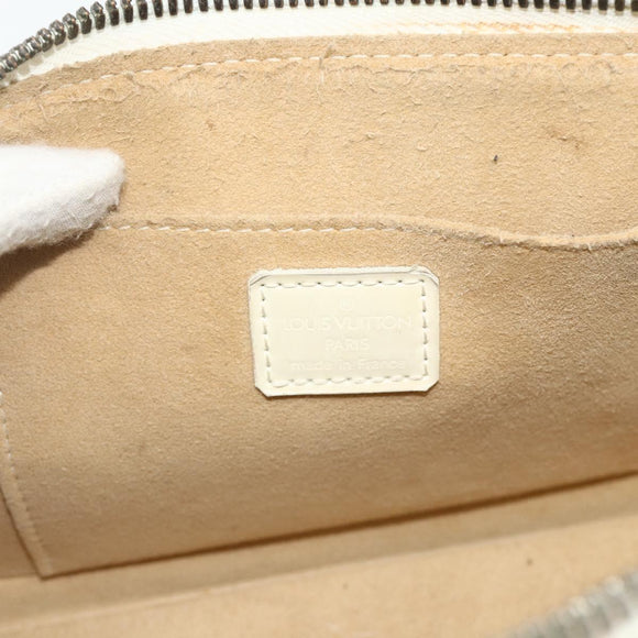 LOUIS VUITTON Graffiti Armahorizontal Hand Bag White Orange M92176 Auth 179758A