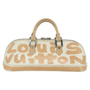 LOUIS VUITTON Graffiti Armahorizontal Hand Bag White Orange M92176 Auth 179758A-2