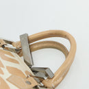 LOUIS VUITTON Graffiti Armahorizontal Hand Bag White Orange M92176 Auth 179758A-8