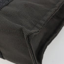 HERMES Her Line PM Handtasche Canvas Grau Silber Auth 179760A-12