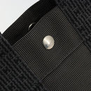 HERMES Her Line PM Handtasche Canvas Grau Silber Auth 179760A-14