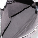 HERMES Her Line PM Handtasche Canvas Grau Silber Auth 179760A-16