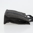 HERMES Her Line PM Handtasche Canvas Grau Silber Auth 179760A-4