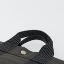 HERMES Her Line PM Handtasche Canvas Grau Silber Auth 179760A-8