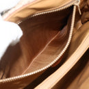 CELINE Macadam Canvas Hand Bag PVC Beige Gold Auth 179761-20